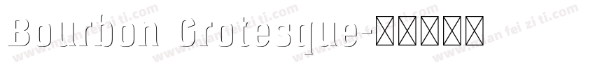 Bourbon Grotesque字体转换
